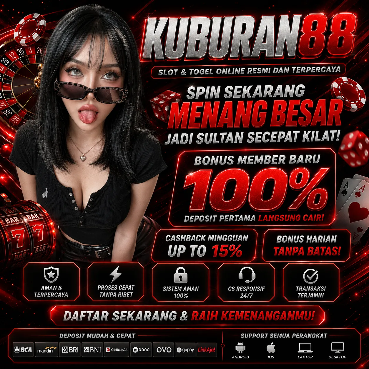KUBURAN88 Banner